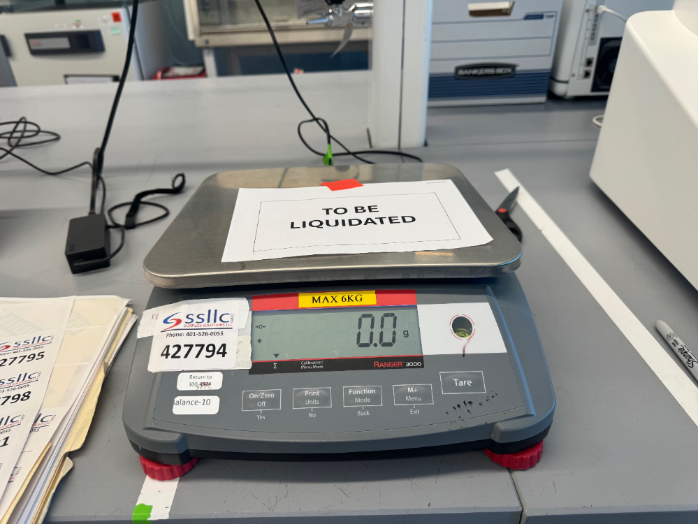 Image of Ohaus Ranger 3000 Digital Scale